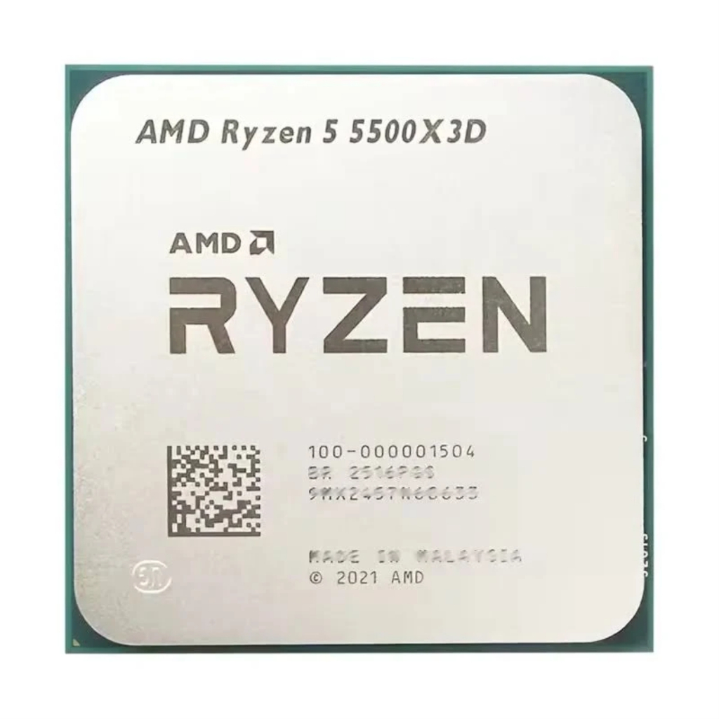 AMD Ryzen 5 5500X3D, 4.0GHz Max Turbo, Cache 96MB, AM4, (Novo S/Box)