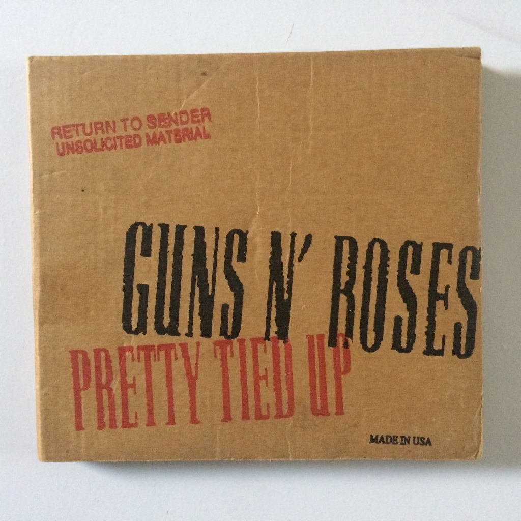 GUNS´N´ROSES CD PROMO RARIDADE PRETTY TIED UP SPECIAL CASE