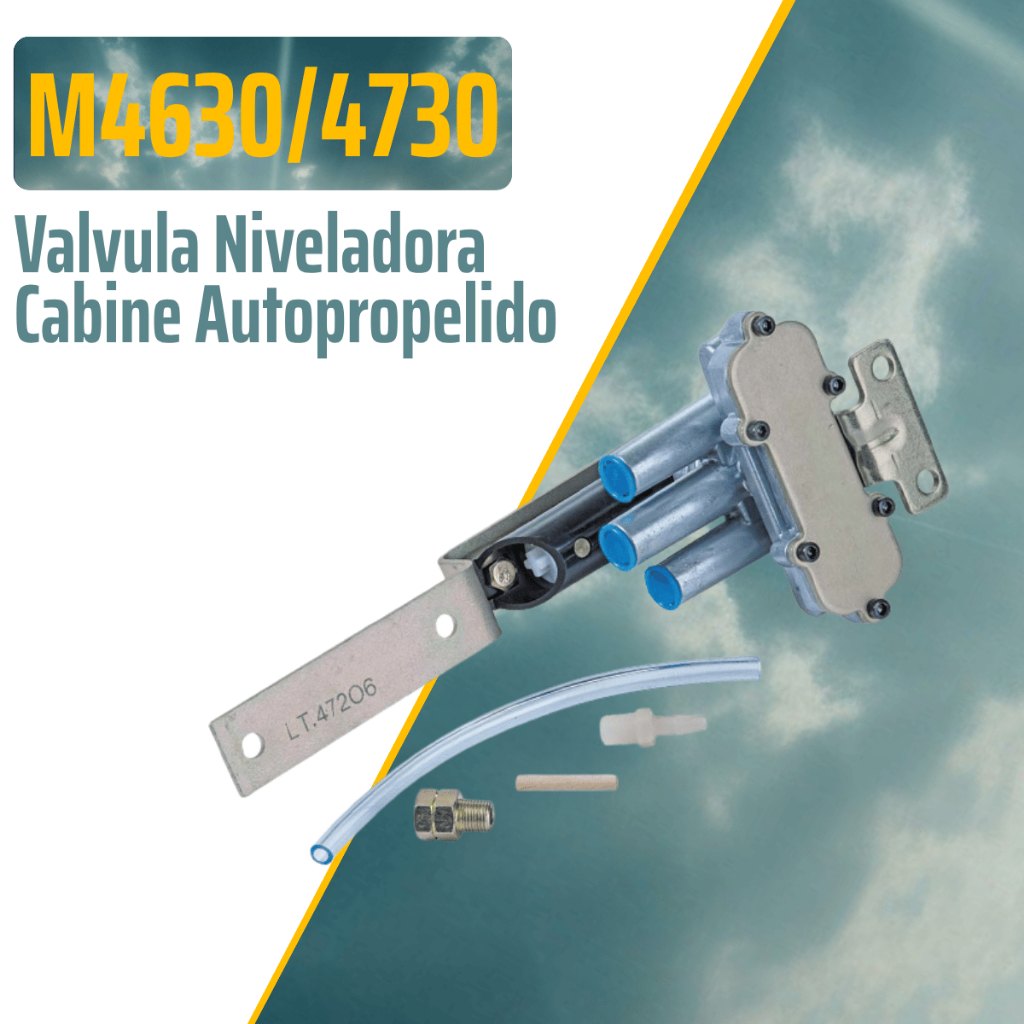 Valvula niveladora cabine pulverizador autopropelido john deere M4630/M4730 (STA 7008)