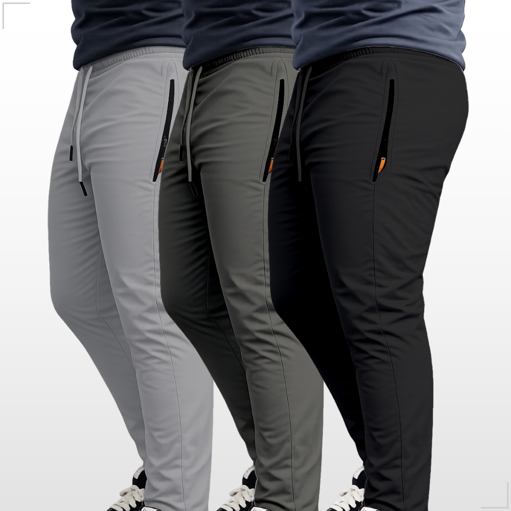 Calça Masculina Jogger Dry Fit  Esportiva Elástico Macio Secagem Rápida Fresco respirável Academia