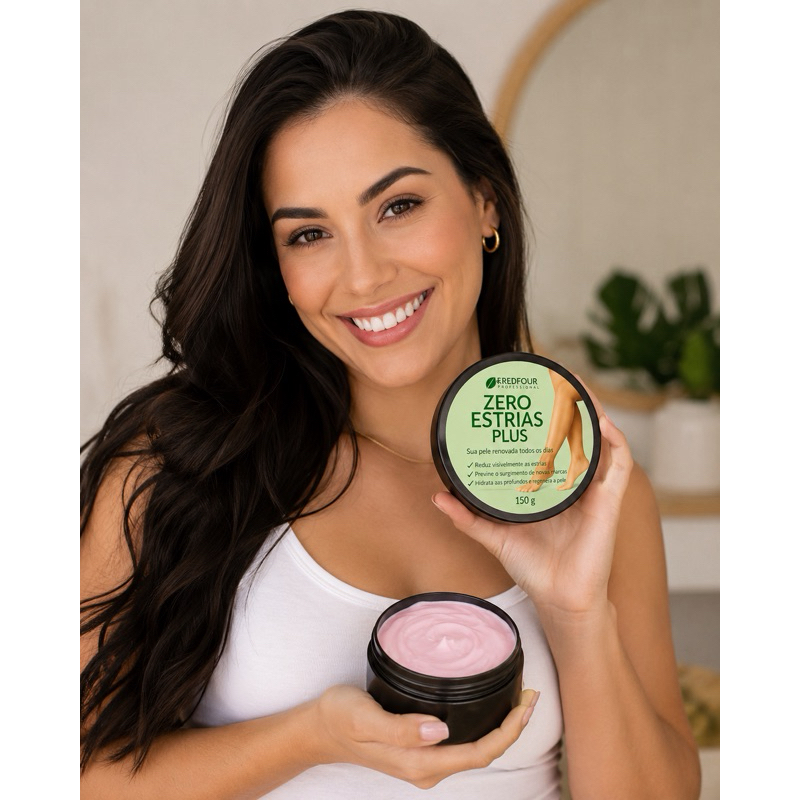 Creme Zero Estrias Plus  contra Estrias 150g - RedFour original