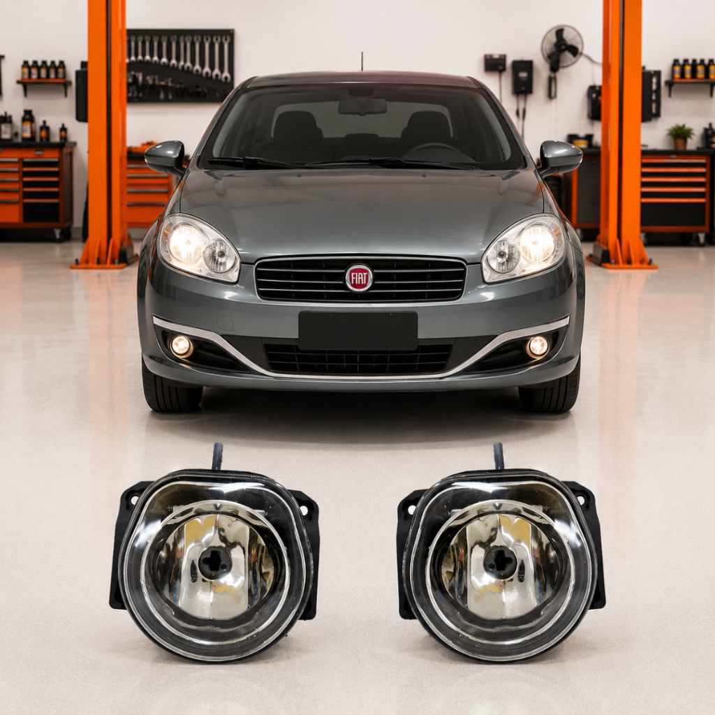 Imagem Farol De Milha Neblina Fiat Siena 2001 A 2015