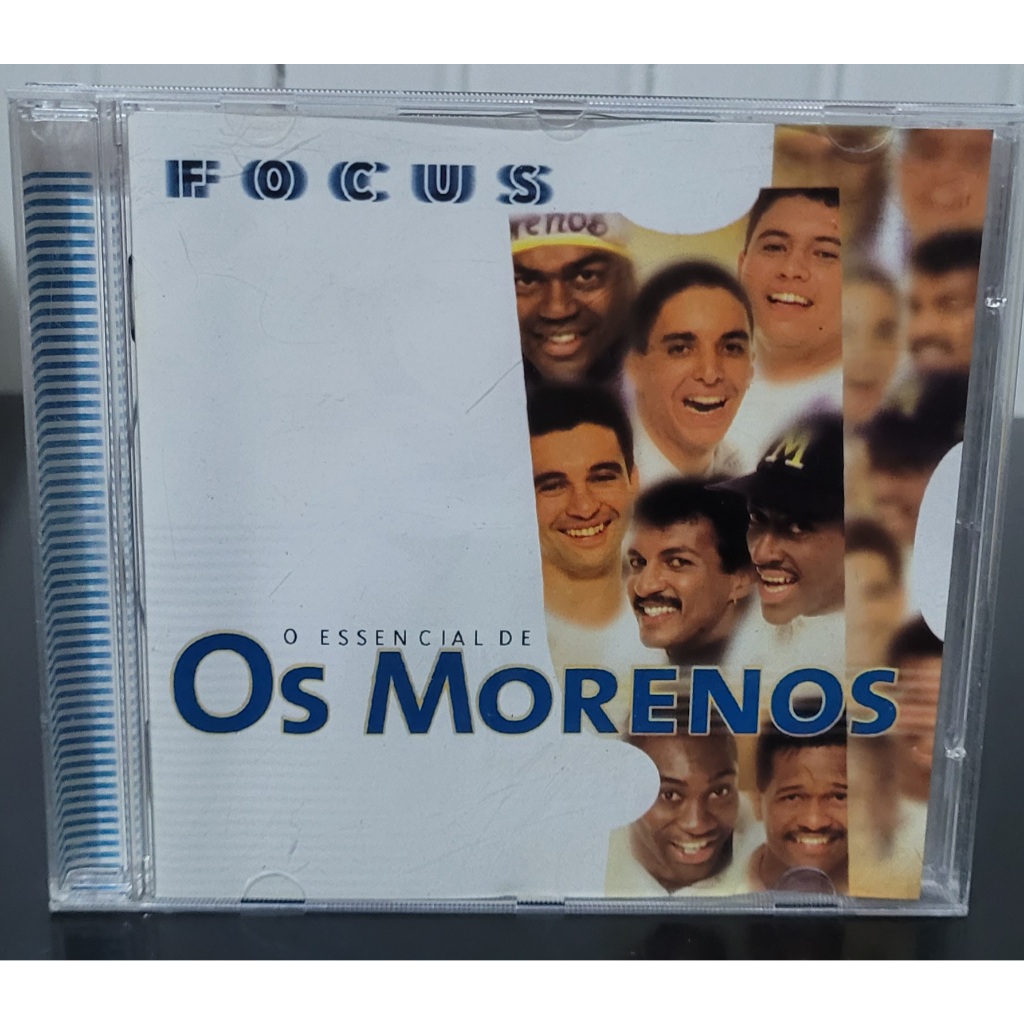 CD Original Musica Focus O Essencial Grupo Os Morenos Completo com Encarte Samba e Pagode