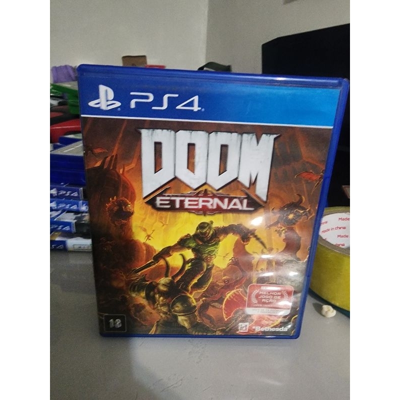 Jogo para PS4 PS5 Midia Fisica usado Doom Eternal