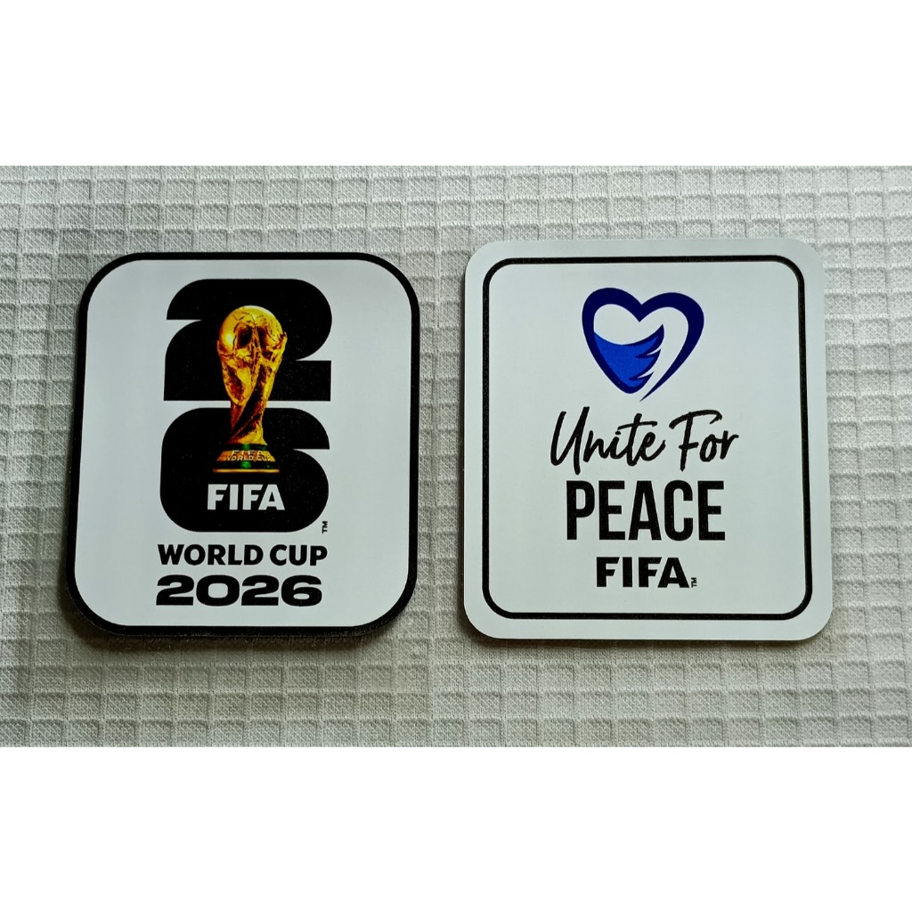 Patch Copa do Mundo 2026 -  Versão Branco Primeiro Jogo