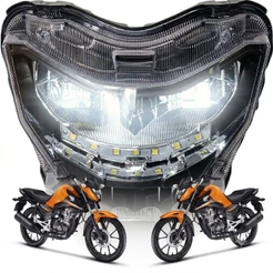 Bloco Optico do Farol Led Cg Titan 160 2025 Xre 190 2025 2026 Completo