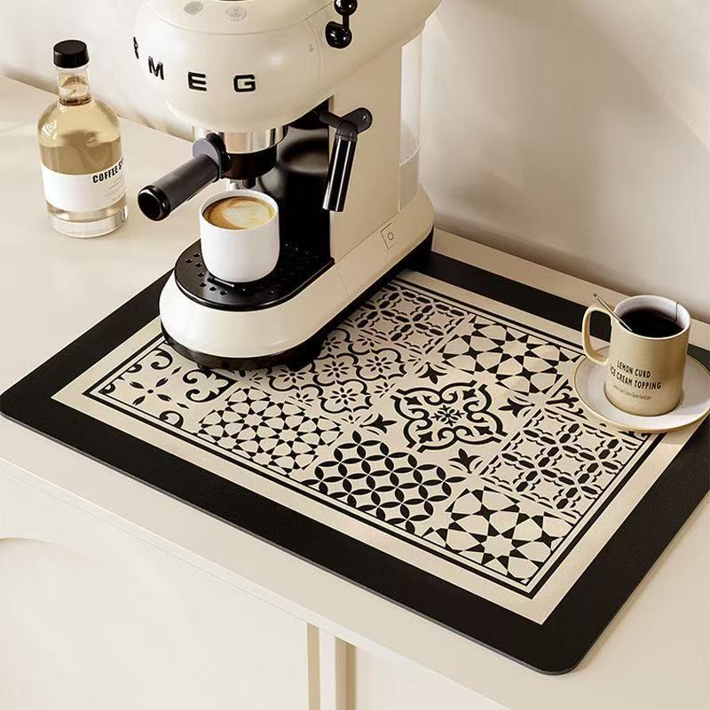Kit com 2 Tapetes Absorventes para Cozinha | Pia, Bancada e Mesa | Antiderrapante