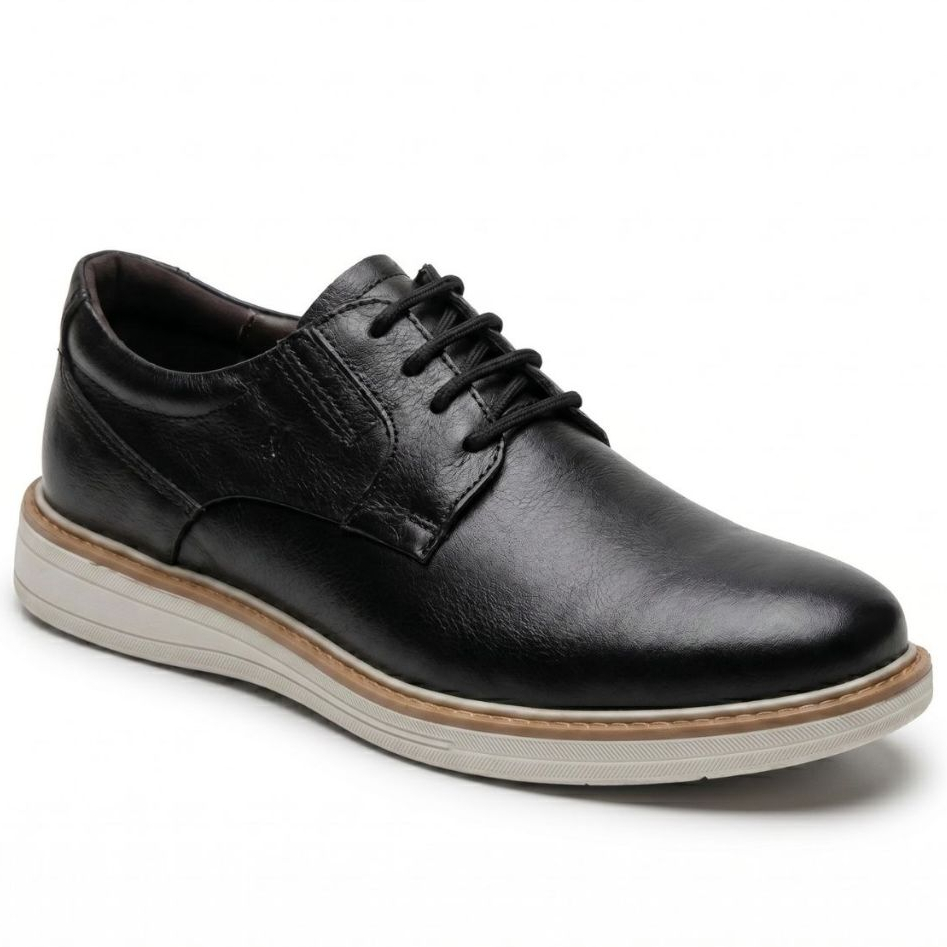 Sapato Rafarillo Social Masculino de Couro Confortável Macio e Elegante Sapato M