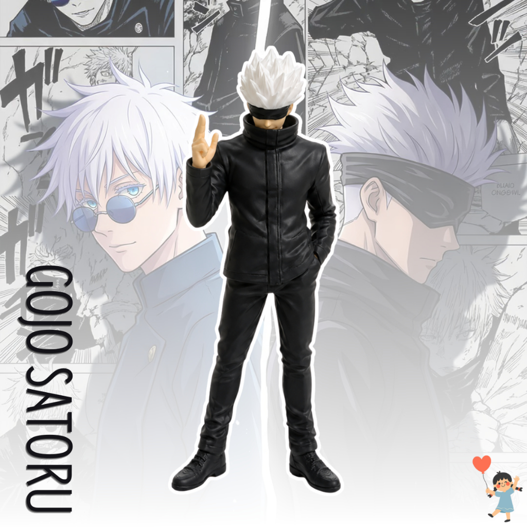 Boneco Gojo Satoru Figure de Ação Jujutsu Kaisen Bonecos de Ação  Decoração Anime Miniatura