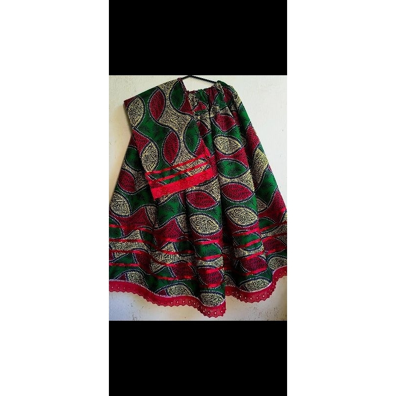 Saia + Oja Africana ( umbanda, Candomblé)