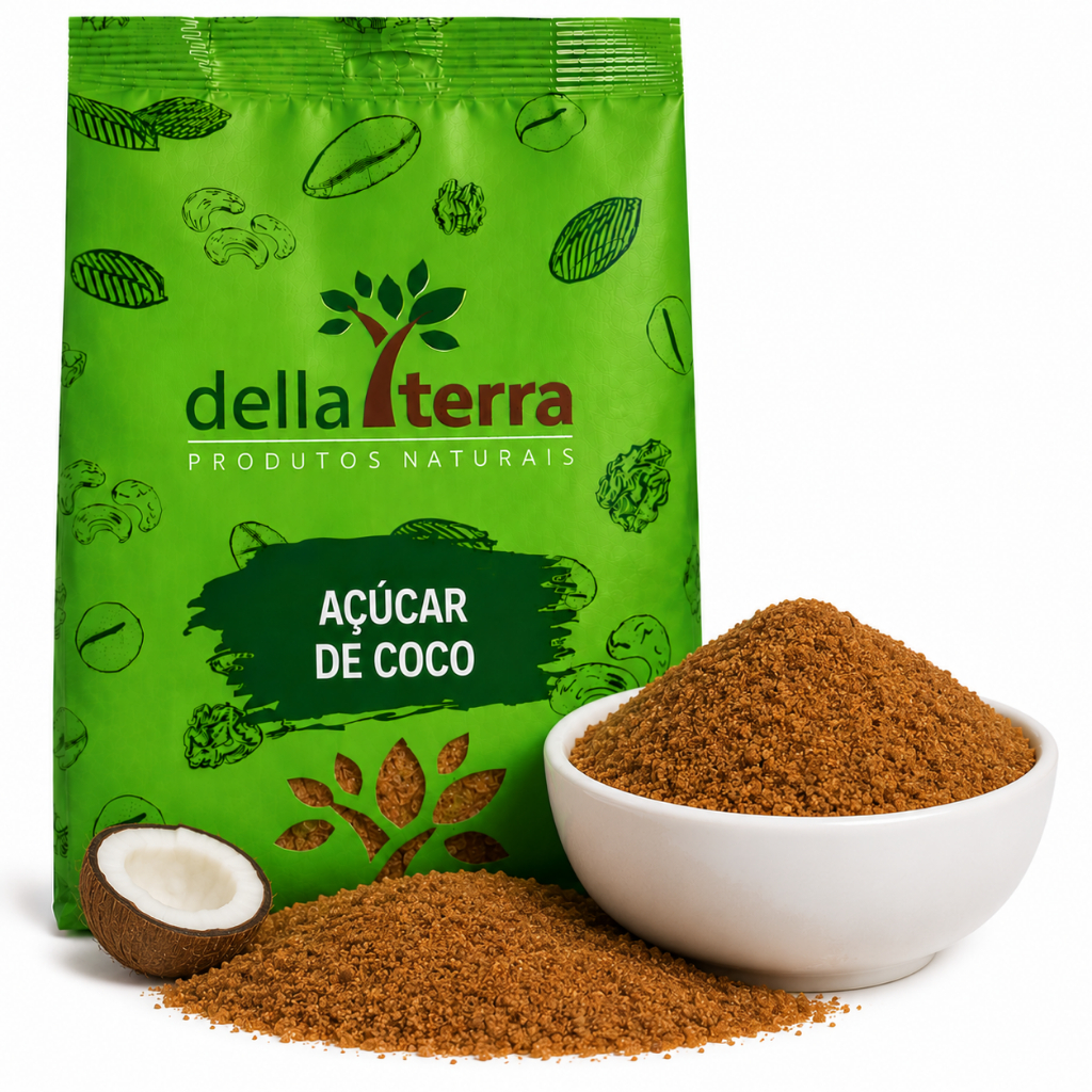 Açúcar de Coco Puro 1Kg - Della Terra