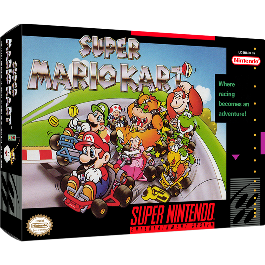 Super Mario Kart para Super nintendo cartucho novo