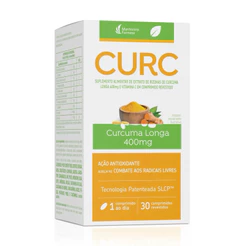 CURC Curcuma Longa 400mg 30 Comprimidos