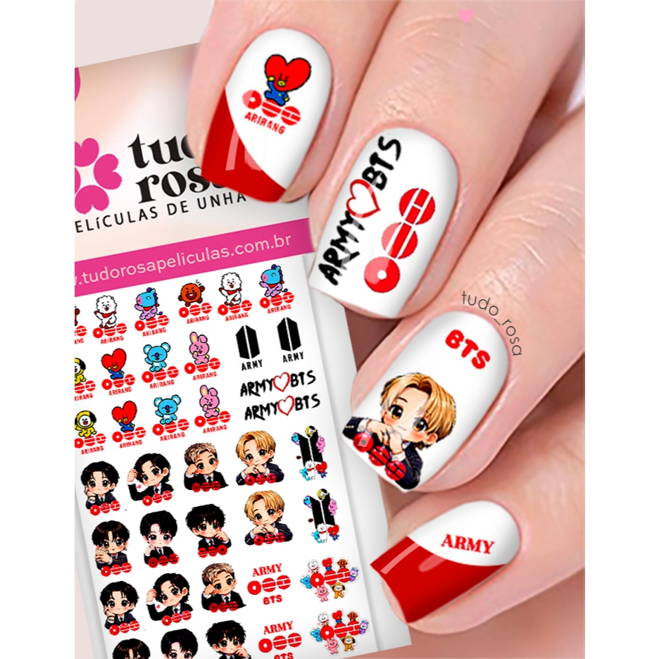 38 peliculas de unha BTS21-02 ARIRANG BTS ARMY