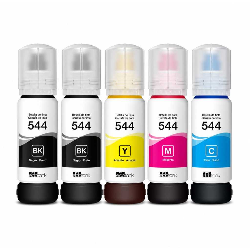 KIT 5 REFIL TINTA p/ L3110 L3250 L5190 e mais... bmcy