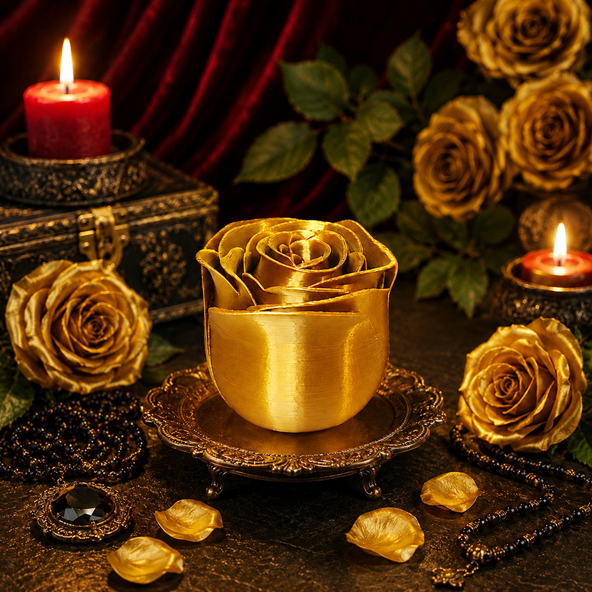 Ofertório Rosa Pombagira - Peça Religiosa e Decorativa Umbanda e Candomblé — imagem 2 de 2