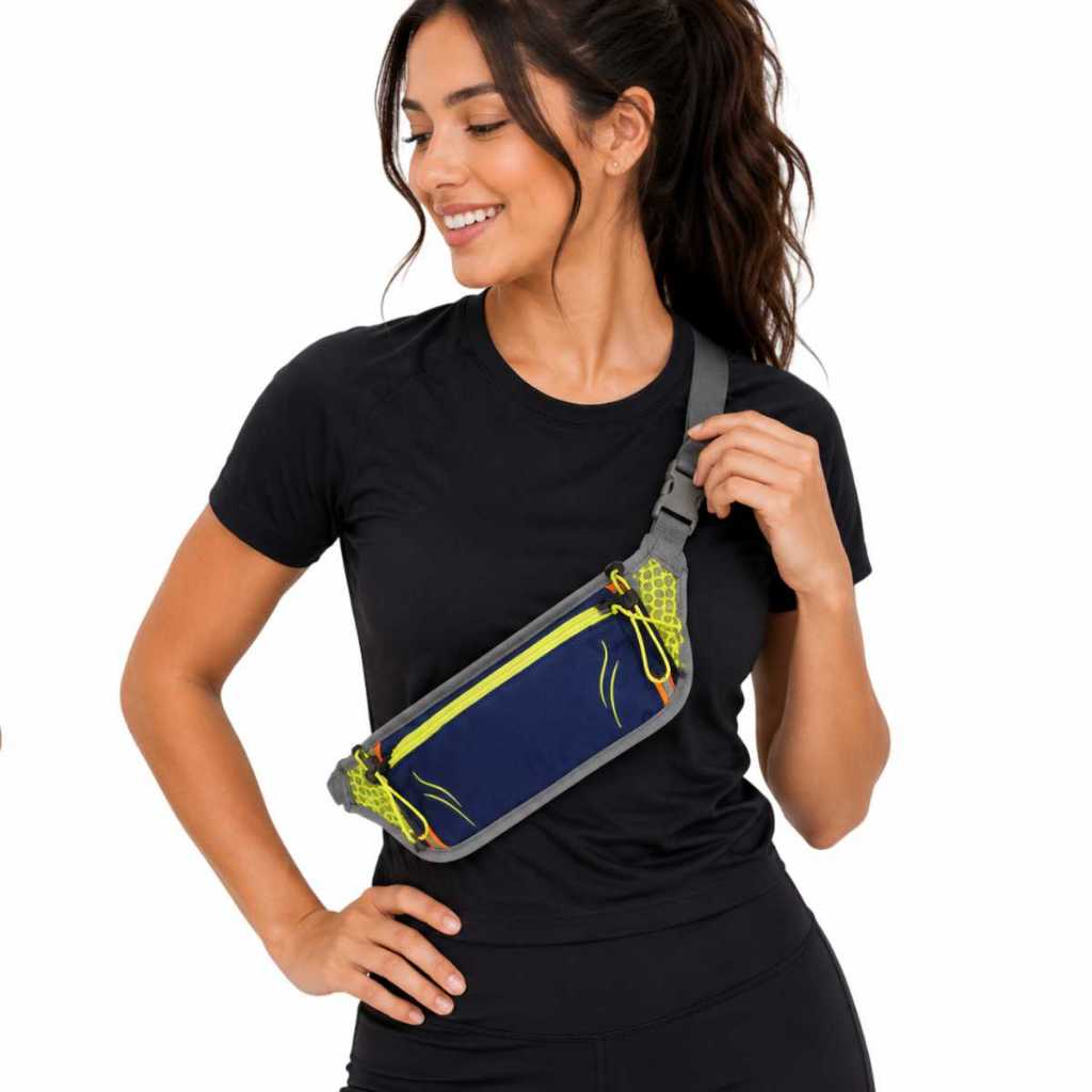 Pochete Esportiva Corrida Academia Caminhada Ciclismo Porta Celular Ajustável Unissex
