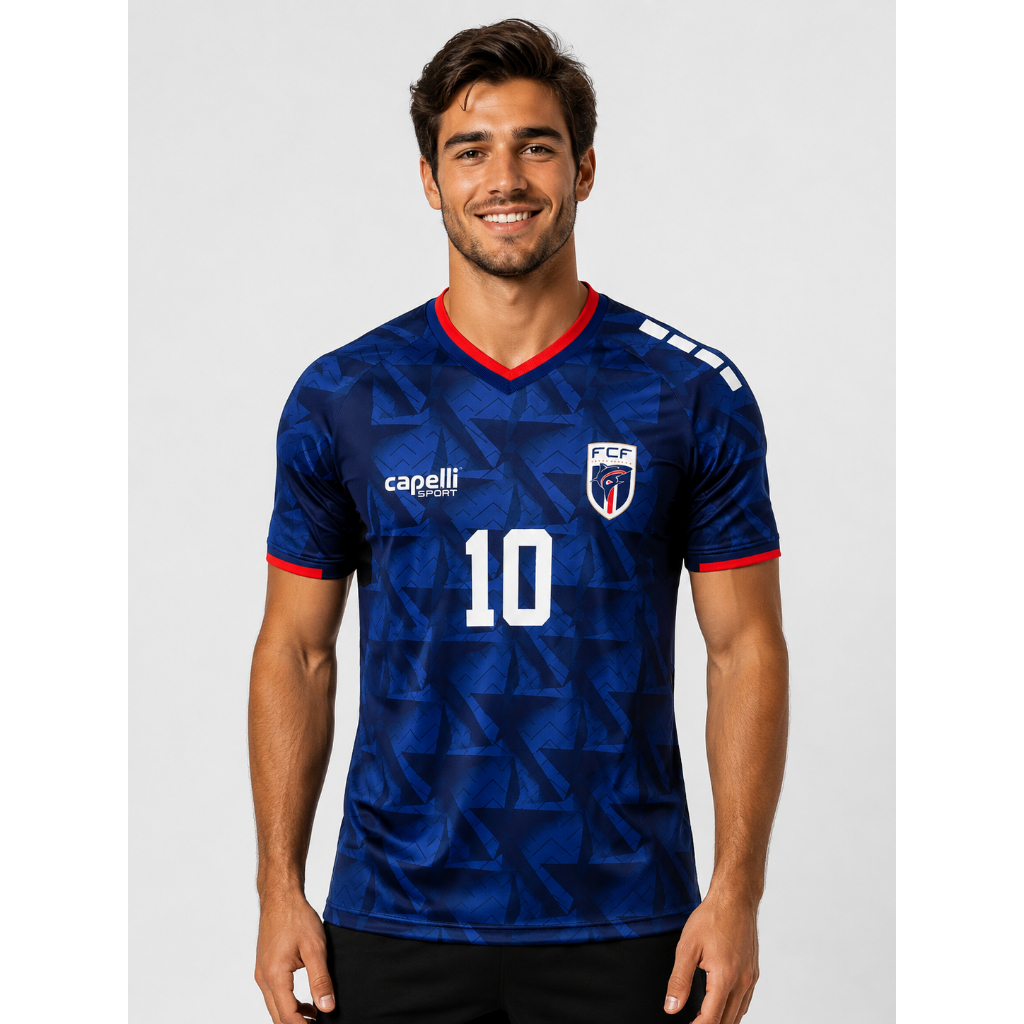 Camiseta Camisa Cabo Verde Futebol Dryfit Premium