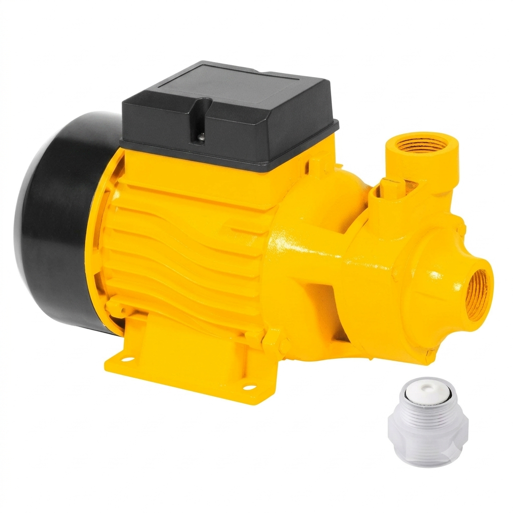 Motobomba Periférica 1CV Bivolt Bomba de Água Recalque 53m com Válvula BPV750 Vo