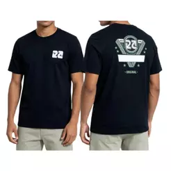 Camiseta Algodão Estampada Nas costas Malha Premium