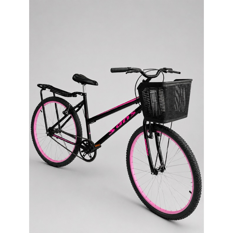 Bicicleta Aro 26 Adulta Feminina e Masculina Com e Sem Marcha Com Garupa de Ferro