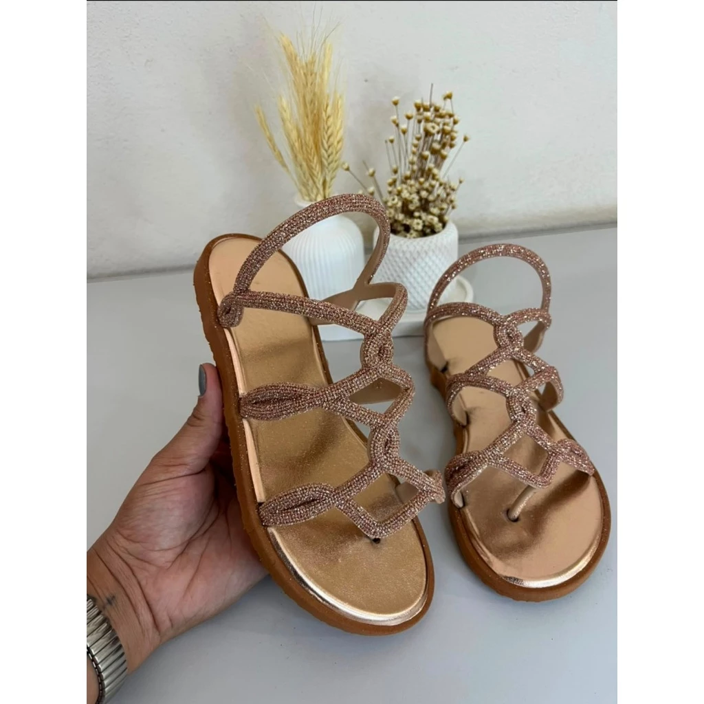 SANDÁLIA GLAMOR ,CONFORTO,PRATICIDADE E DELICADEZA. — imagem 1