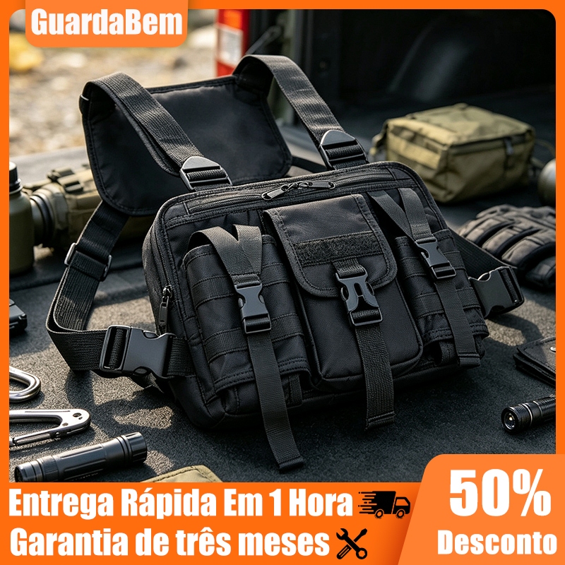 Nova Bolsa De Peito Multifuncional Moderna-Pacote De Utilidades Casuais Para Caminhadas Ao Ar Livre