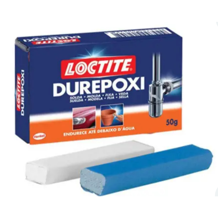 MASSA EPÓXI COLA DUREPOXI 50g e 100g LACTITE