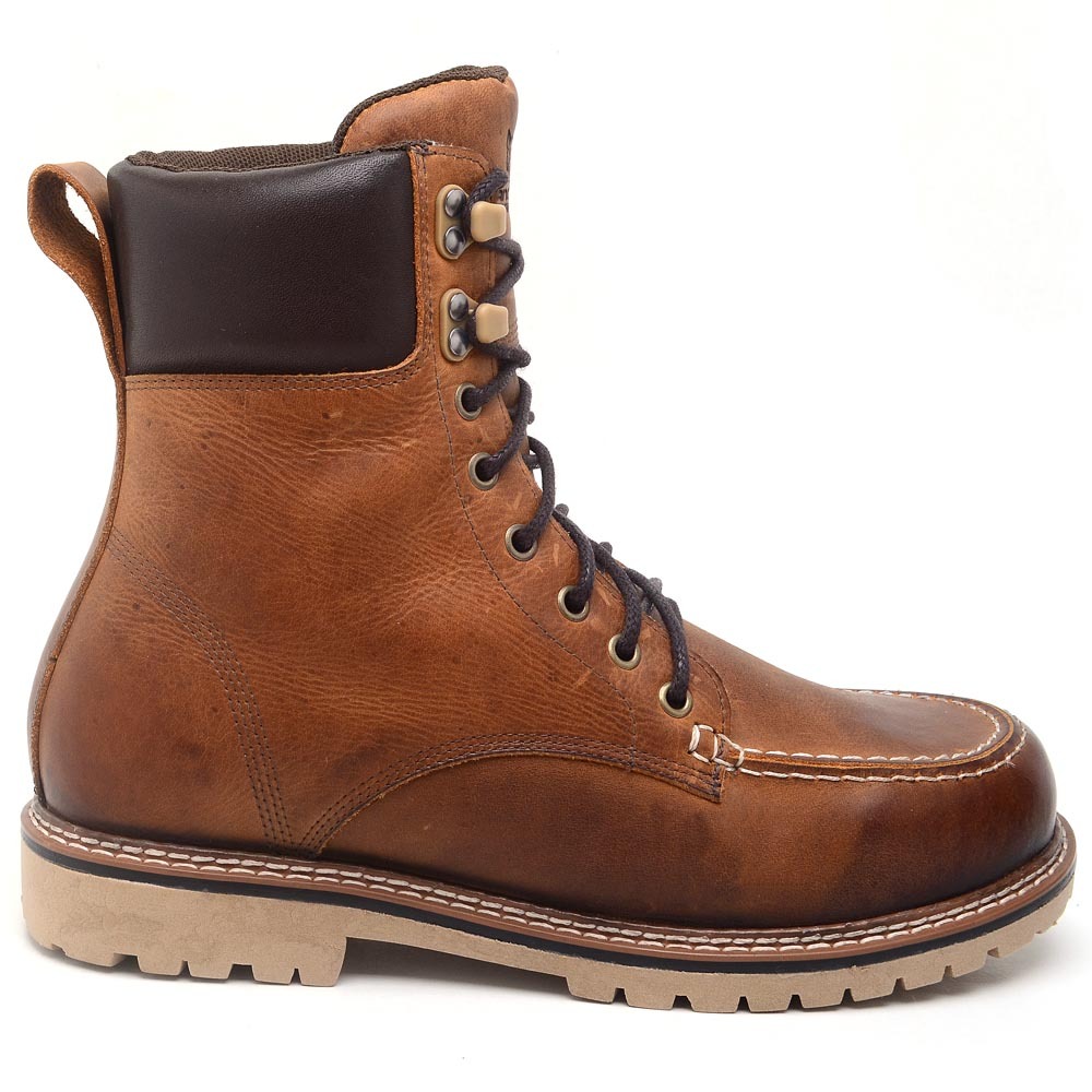 Bota Masculina Ranclafe Titanium Forja 1030 Em Couro Legítimo