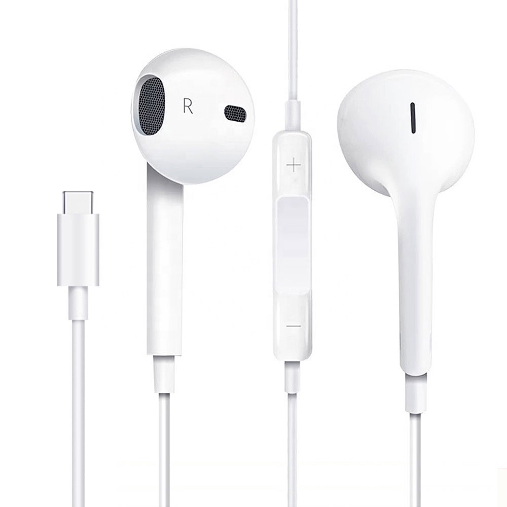 Fone Tipo-C para iPhone 15 ao 17 Pro Max, Samsung, Xiaomi | Microfone HD | Estér