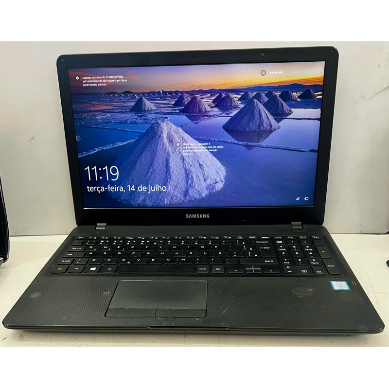 NOTEBOOK SAMSUNG NO300E5L-KF1BR i3 -6006U -8GB RAM- HD 1TB WINDOWS 10 (USADO)