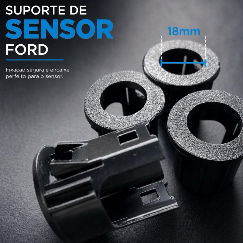 Moldura Suporte Sensor Estacionamento Ford