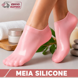 1/2/3 Pares Meias De Silicone Hidratante Gel Cuidado Pés Anti-Rachaduras Removedor De Pele Morta Calcanhar