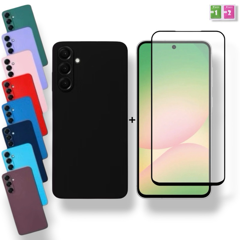 Kit Capa + Película Galaxy A14 Samsung Capinha Anti Impacto Proteção Premium
