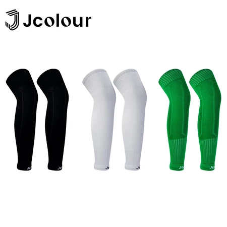 Joelheira Protetora Longa Jcolour Kit 3 Pares Unissex Homem e Mulher, Confortável Anti-Desgaste para Treinos Físicos