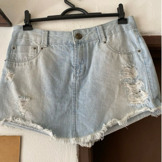 Mini Saia Jeans Clara | Tamanho 38 - 9/10