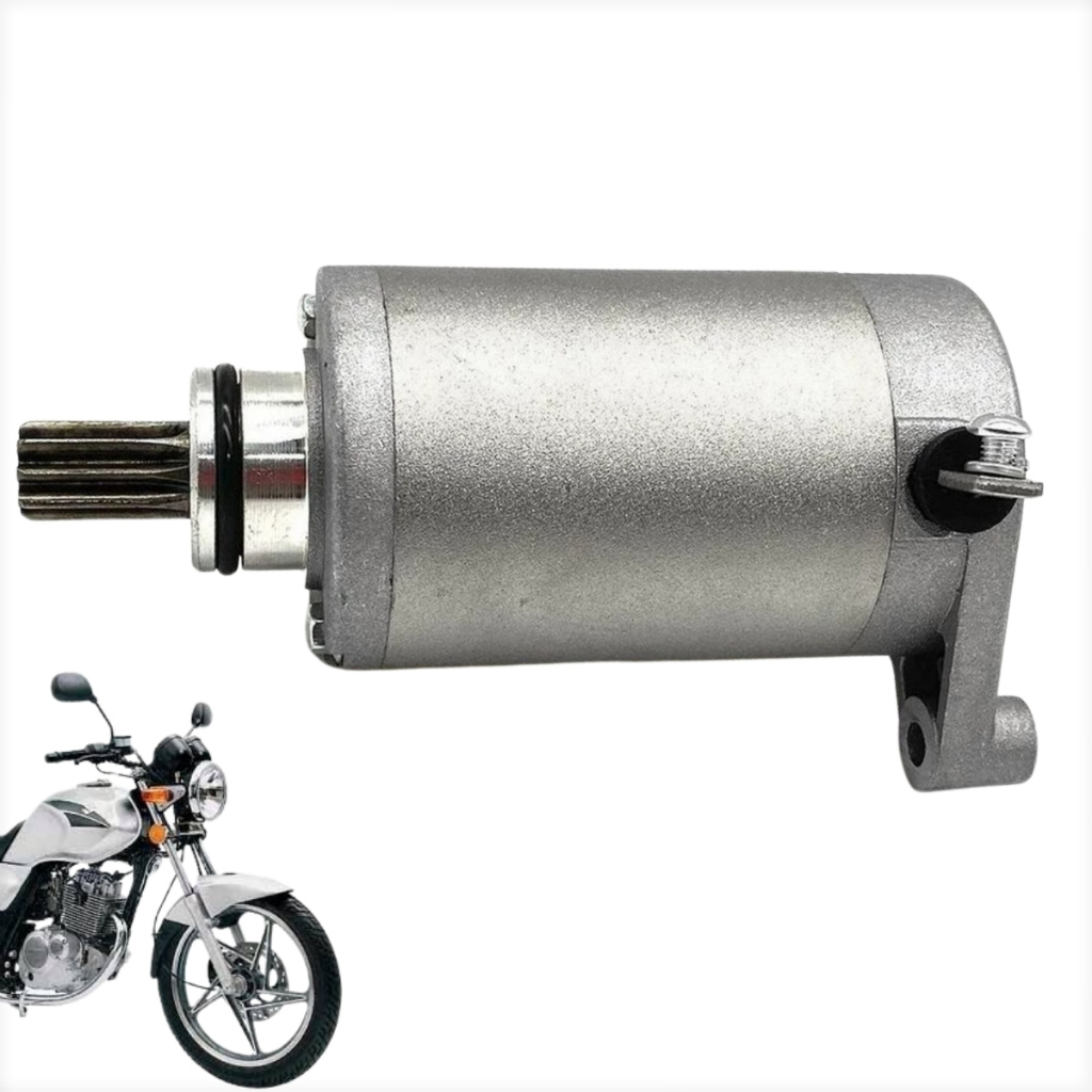 Motor De Partida Suzuki Yes 125 Intruder 125 Sundown Stx200 Katana 125 Completo Modelo Original