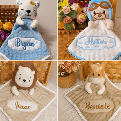 Naninhas Menino Personalizadas com nome do bebè