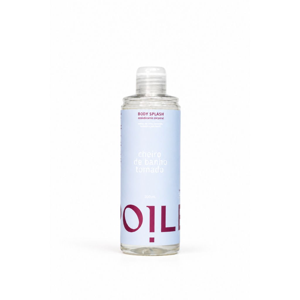 Refil Body Splash Cheiro de Banho Tomado 200ml