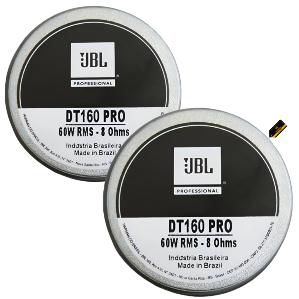KIT/CM 2 Driver Jbl Dt160 Pro Selenium 60w Rms 8 Ohms Original