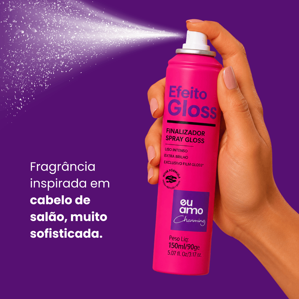 Eu Amo Charming Spray de Brilho Gloss 150ml · foto 2