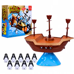 Jogo Barco Pirata dos Pinguins Equilibristas – Castela