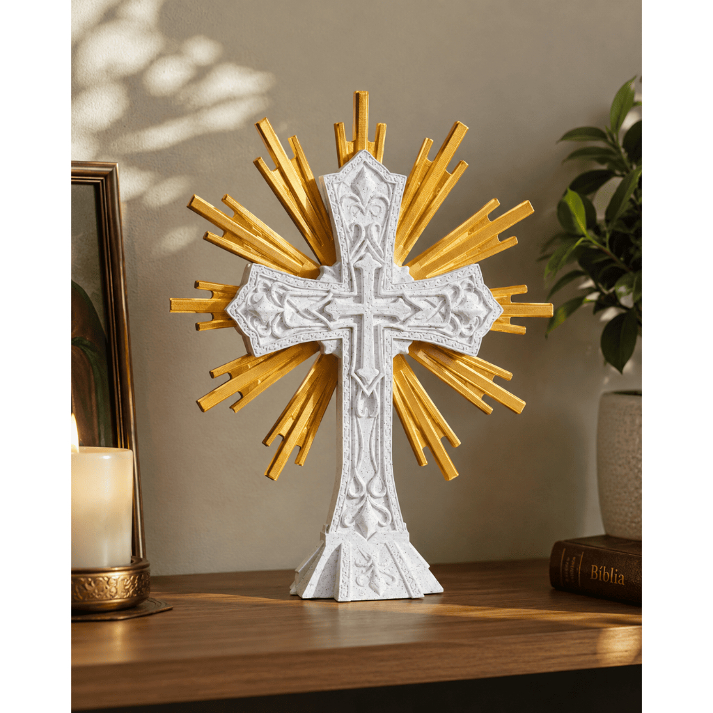 Cruz Decorativa Religiosa, cruz decorativa, cruz religiosa, decoração religiosa