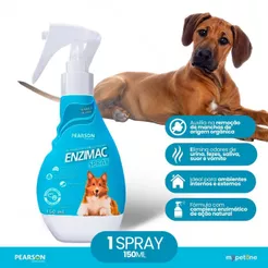 Enzimac Spray Pearson para Cães - 150 mL