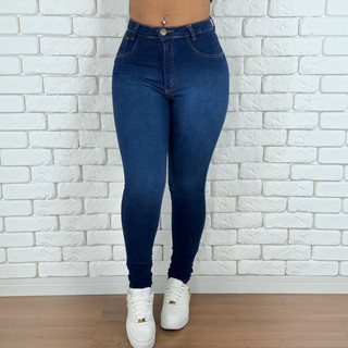 calça jeans feminina com Lycra levanta bumbum cintura alta qualidade alta