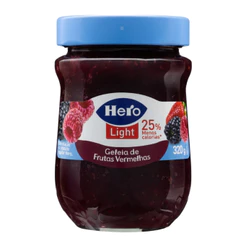 Hero Geleia Light Frutas Vermelhas 320G