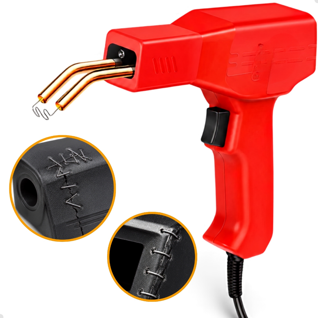 Pistola Solda Plástico Para-choque Farol Carro Grampo 110V~220v Entrega rápida