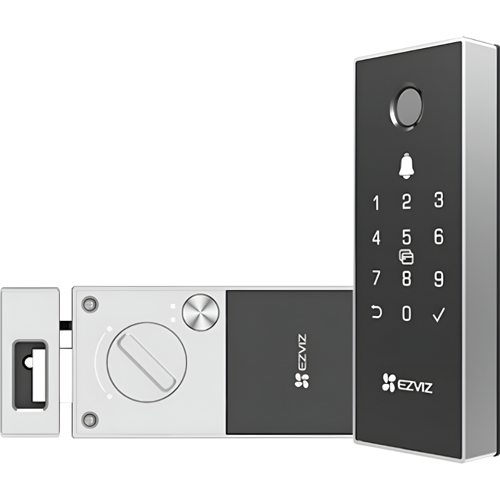 Fechadura Digital WiFi EZVIZ CS-DL03 Pro Biométrica com App Bluetooth RFID Senha Controle Remoto