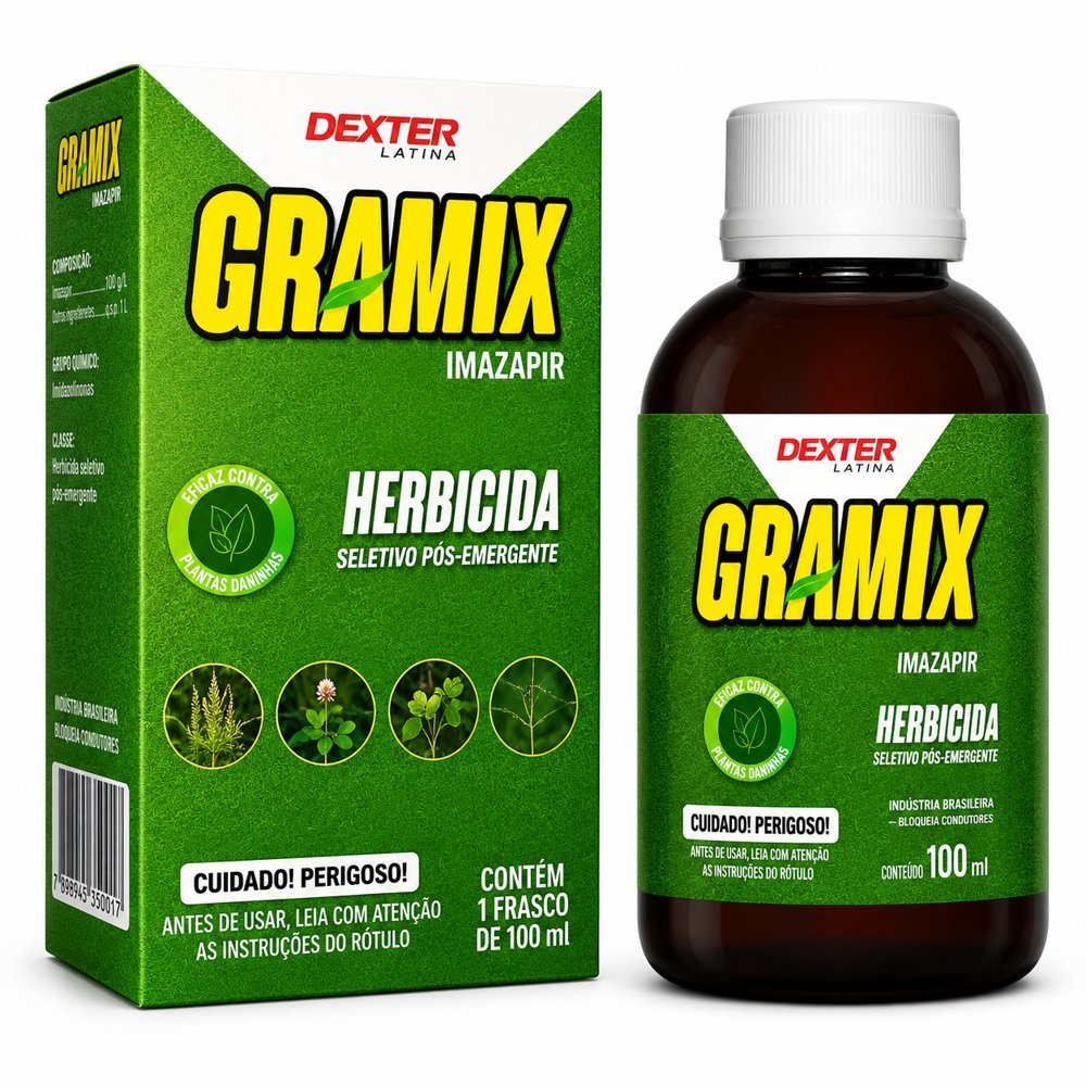 Gramix Seletivo Para Gramados Herb Tiririca Daninha 100 Ml