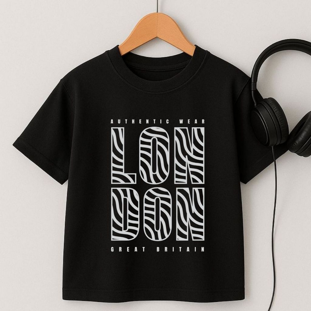 Blusa Menino Infantil Manga Curta 100% Algodão Camiseta Oversized Juvenil 4 ao 16 Estampa Exclusiva London Lançamento